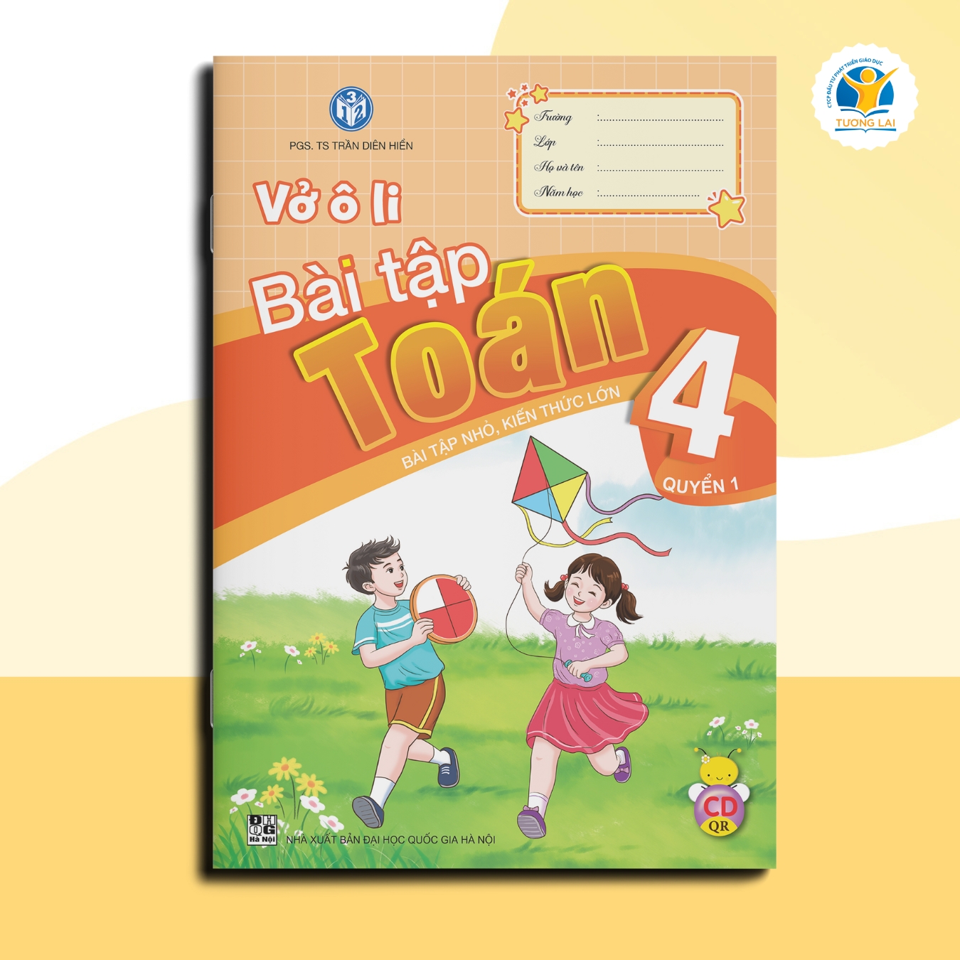 Vở ô li Bài tập Toán Lớp 4 - Cánh diều - Quyển 1